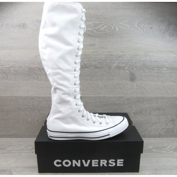 Converse Chuck Taylor All Star XX HI Women's Size 8 White Sneakers NEW - Picture 2 of 16